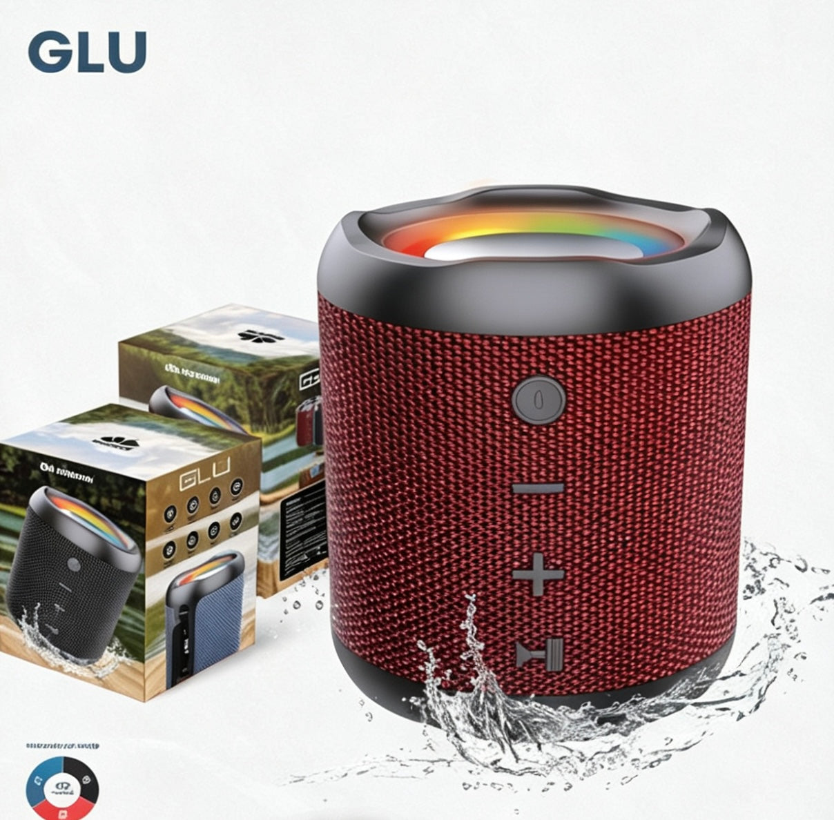 GLU - Parlante Bluetooth Movisun